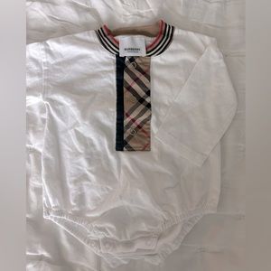 BURBERRY BABY ONESIE